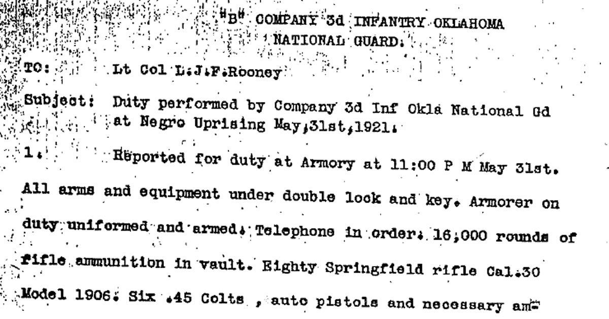 Read the National Guard report